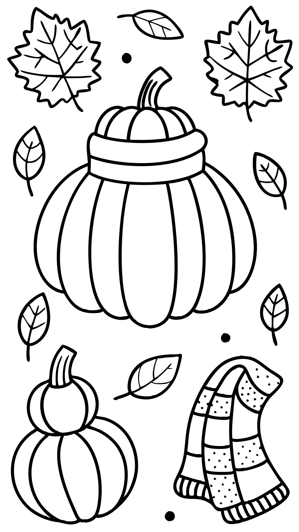 fall coloring pages pumpkins